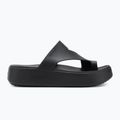 Women's Crocs Getaway Platform Toe Loop flip flops black 2