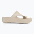 Women's flip-flops Crocs Getaway Platform Toe Loop sandstone 2