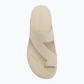 Women's flip-flops Crocs Getaway Platform Toe Loop sandstone 5