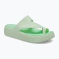 Women's flip-flops Crocs Getaway Platform Toe Loop jade tint 2