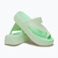 Women's flip-flops Crocs Getaway Platform Toe Loop jade tint 3