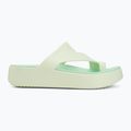 Women's flip-flops Crocs Getaway Platform Toe Loop jade tint 2