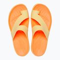Women's flip-flops Crocs Getaway Platform Toe Loop golden hour 4