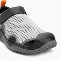 Men's Crocs Swiftwater Mesh Deck mirage sandals 7