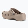 Women's slides Crocs Classic Platform Clog taupe 4