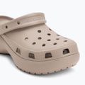 Women's slides Crocs Classic Platform Clog taupe 8