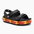 Crocs Crocband Cruiser Flames black children's sandals