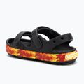 Crocs Crocband Cruiser Flames black children's sandals 3