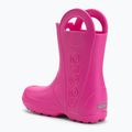 Children's wellingtons Crocs Handle It Rain Boot Kids pink crush 3