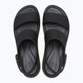 Women's Crocs Brooklyn Cork Low Wedge sandals black/black 5