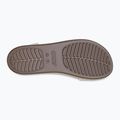 Women's Crocs Brooklyn Cork Low Wedge chalk sandals 4
