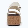 Women's Crocs Brooklyn Cork Low Wedge chalk sandals 6