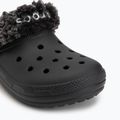 Slides Crocs Classic Fleece Lined black 8