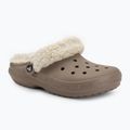 Slides Crocs Classic Fleece Lined mushroom