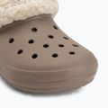 Slides Crocs Classic Fleece Lined mushroom 8