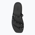 Women's slides Crocs Miami Studded Toe Loop black 5