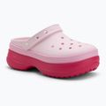 Slides Crocs Classic Stacked Clog dragon fruit