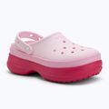 Slides Crocs Classic Stacked Clog dragon fruit 2