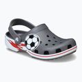 Children's slides Crocs Classic Soccer Band Clog Kids slate grey 9