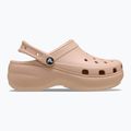 Women's slides Crocs Classic Platform Clog pink caramel 2