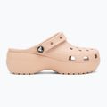 Women's slides Crocs Classic Platform Clog pink caramel 3