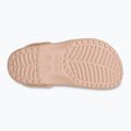 Slides Crocs Classic Floral Cutout Clog pink caramel 4