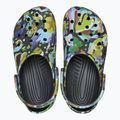 Slides Crocs Classic Painted Floral black sand 13