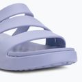 Women's slides Crocs Getaway Strappy blue haze 7