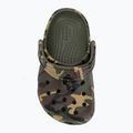 Children's slides Crocs Classic Camouflage Toddler army green/multi 6