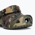 Children's slides Crocs Classic Camouflage Toddler army green/multi 8