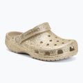 Children's slides Crocs Classic Chunky Glitter sandstone