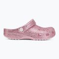 Children's slides Crocs Classic Chunky Glitter pink milk 3