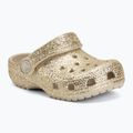 Children's slides Crocs Classic Chunky Glitter 211940 sandstone
