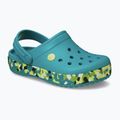 Children's slides Crocs Crockband Glow Confetti Band turbo teal/multi 9