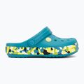 Children's slides Crocs Crockband Glow Confetti Band turbo teal/multi 3