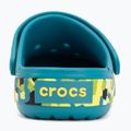 Children's slides Crocs Crockband Glow Confetti Band turbo teal/multi 7