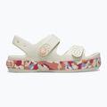 Children's sandals Crocs Crocband Cruiser Glow Confetti Band summit white/guava 2