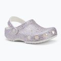 Children's slides Crocs Classic Fantasy Glitter white 2