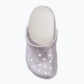 Children's slides Crocs Classic Fantasy Glitter white 6