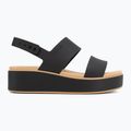 Women's sandals Crocs Brooklyn Matte Wrap Low Wedge black/cashew 2