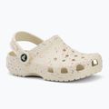 Children's slides Crocs Classic Glow Paint Splatter summit white/multi 2
