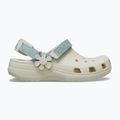 Children's slides Crocs Classic Denim Flower Adjutment Backstrap summit white 10