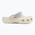Children's slides Crocs Classic Denim Flower Adjutment Backstrap summit white 3
