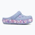 Children's slides Crocs Crockband Glow Confetti Band blue haze/multi 3