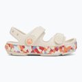 Children's sandals Crocs Crocband Cruiser Glow Confetti Band summit white/guava 2