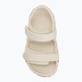 Children's sandals Crocs Crocband Cruiser Glow Confetti Band summit white/guava 5