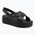 Women's sandals Crocs Broklyn 4U Cross Strap black