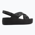 Women's sandals Crocs Broklyn 4U Cross Strap black 2