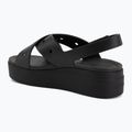Women's sandals Crocs Broklyn 4U Cross Strap black 3