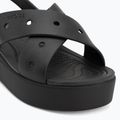 Women's sandals Crocs Broklyn 4U Cross Strap black 7